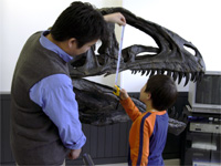 こども自然教室「恐竜の骨格を調べよう」のイメージ
