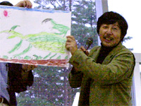 恐竜ふれあい教室「恐竜画教室」のイメージ