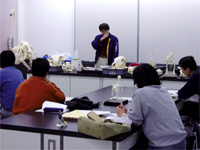 博物館セミナー「実習講座② 脊椎動物化石研究法」のイメージ