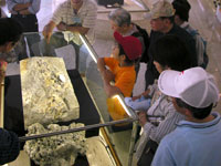 博石館展示のペグマタイト