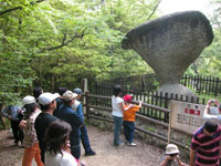 傘岩（国指定天然記念物）