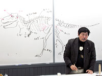 博物館自然教室「恐竜の復元画をかこう！」のイメージ