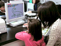 どんな恐竜をかこうかな