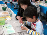 アンモナイトはどんな色をしていたのかな？