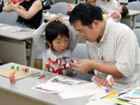 パーツを組み合わせてしあげていきます