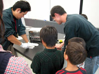 トースターでキーホルダーに加工しました