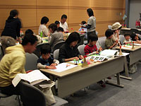 たくさんの親子が参加しました