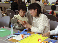 恐竜ふれあい教室「親子でつくる新しい恐竜折り紙『ONE’S』」のイメージ