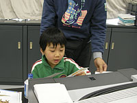 プリンターで印刷です