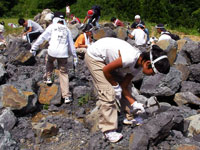博物館自然教室「恐竜化石発掘現場見学」のイメージ
