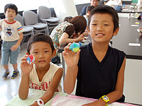 恐竜ふれあい教室「親子で化石の消しゴムをつくろう！」のイメージ