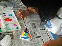 ホントはどんな色だったのかな?