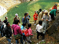 野外観察会「秋の九頭竜川流域の地学散策」のイメージ