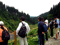 発掘調査事業についての概要説明