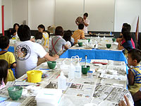 今日つくる化石についてのお話です