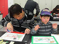 よし、絵のかんせいだよ。