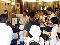 実は街のいたる所で化石は見つかるのです