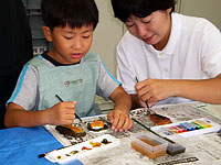 恐竜ふれあい教室「親子で化石のレプリカをつくろう！」のイメージ