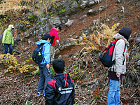 野外観察会「勝山のジオパークを訪ねて」のイメージ