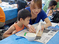 先生のいう通りにしたらカッコいいね！