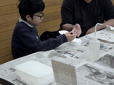 子ども工作教室「親子で化石のレプリカをつくろう！」のイメージ