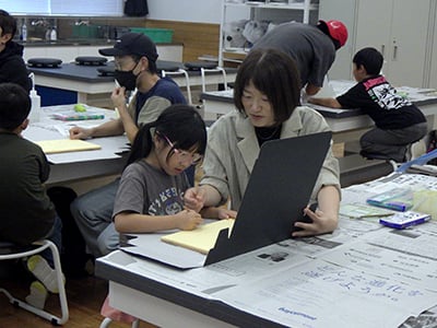 博物館自然教室「恐竜時代の福井のジオラマを作ってみよう！」のイメージ