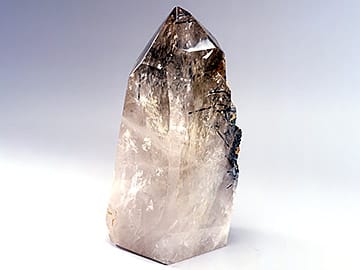 水晶（石英）電気石針状結晶入