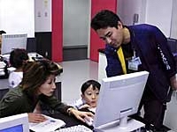 パソコンでお絵かきです