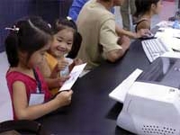 かいた絵をいんさつしました