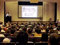 スライドを使った講演