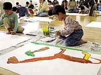 恐竜ふれあい教室「恐竜画教室」のイメージ