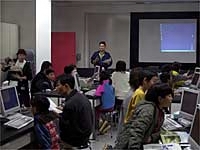 コンピュータ教室「年賀状をつくろう」のイメージ