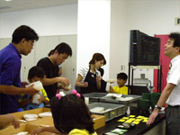 次につくる型をえらんでもらいます