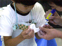 うまくできました。少し直してもらって完成です