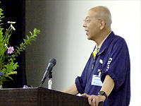 様々な知識とともに発掘の話をされました