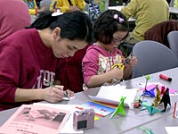 恐竜ふれあい教室「恐竜おりがみ教室」のイメージ