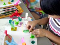 恐竜ふれあい教室「親子で恐竜おりがみに挑戦」のイメージ