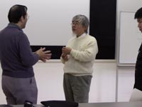 講義後の質問にも丁寧に答えていただきました