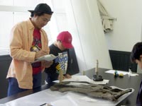 よく観察して、特徴をメモしていきます