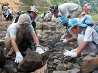 博物館自然教室「恐竜化石発掘現場見学」のイメージ