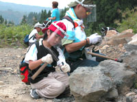 博物館自然教室「恐竜化石発掘現場見学」のイメージ