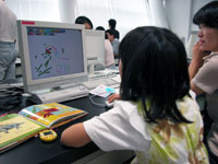 「どんなきょうりゅうをかこうかな？」