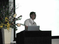 最新の研究の話をしていただきました。