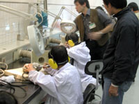 館の先進的クリーニングを体験