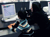 「マウスをうごかすのはむずかしいな」