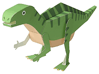 ペーパークラフト - フクイサウルス
