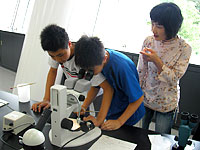 博物館自然教室「微生物の化石を観察しよう！」のイメージ