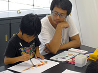 恐竜ふれあい教室「親子で恐竜の絵をかこう!」のイメージ