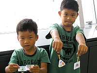 ぼくのキーホルダー！かっこいい？