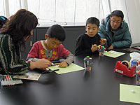 いろぬり、しっかりがんばって!